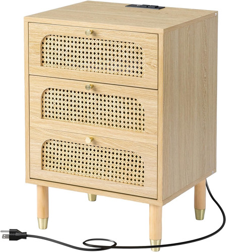 Drawer night stand boho - 3,