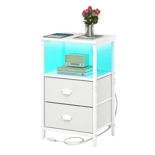 Nightstand with charging - nightstand,