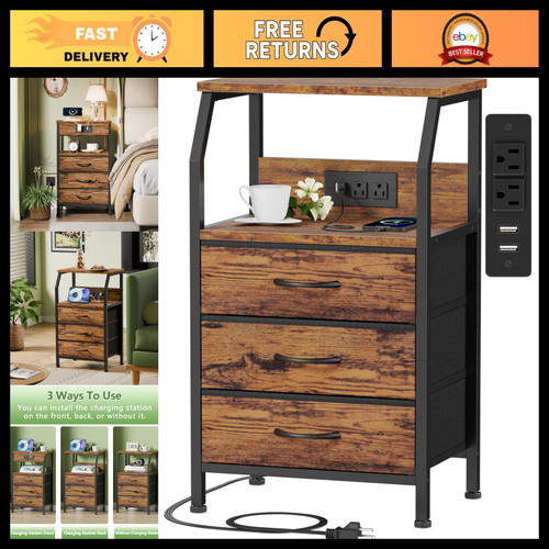 Stylish night stand with - night,