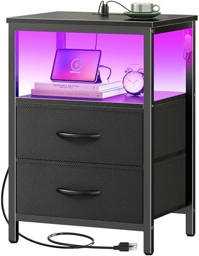 Night stand with - stand,